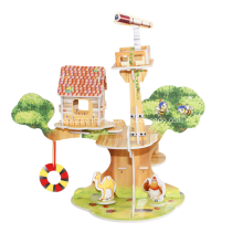 3D Cabin In The Sky Puzzle